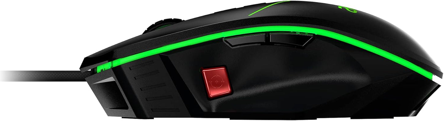 Acer Nitro Gaming Mouse II Gaming Mouse with PAW3325 Sensor, Adjustable DPI & 8 Buttons Including Burst Fire
