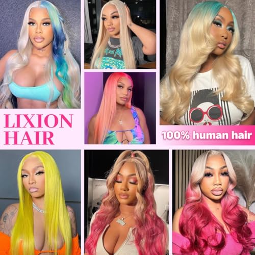 613 Straight Bundles Human Hair 30 Inch Blonde Bundles HumaHair 14A Grade 100% Unprocessed Brazilian Virgin RavHair Weave Extensions for women 100g