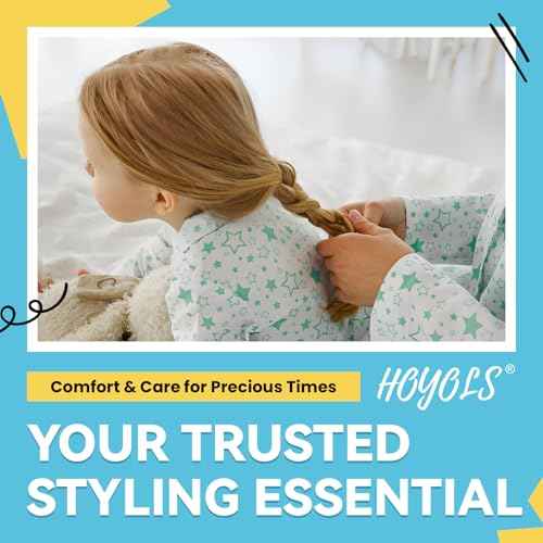 HOYOLS Clear Elastic Hair Rubber Bands, 1500pcs Mini Small Clear Ponytail Elastics Holders for Blond Kids Girls Hair No Crease Damage No Hurt 1 Inch TPU