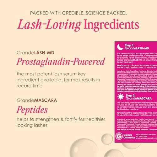 Grande Cosmetics Lash & Brow Care Systems ? Multi-Step Enhancing Sets for Longer, Fuller, Healthier Look