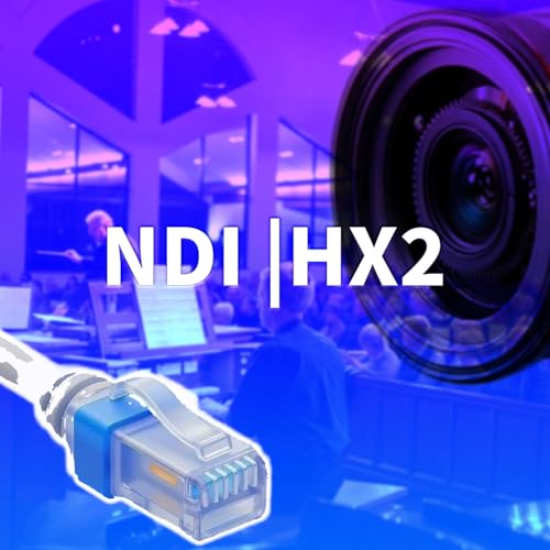 4K NDI PTZ Camera with AI Auto Tracking 21X Optical Zoom HDMI/SDI/USB 3.0/PoE/IP for Church Worship, Live Events, Video Conferencing (OBS, vMix, Zoom, Teams)