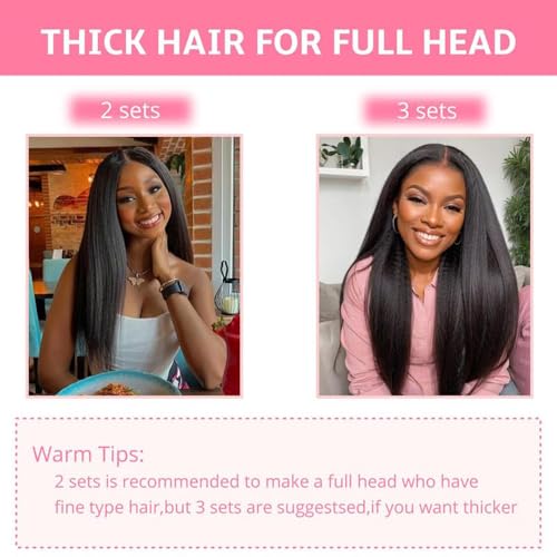 ShowJarlly Clip in Hair Extensions Real Human Hair 24 Inch Straight Clip Ins 8 Pcs Brazilian Remy Hair Extensions for Women #99J Burgundy 110g