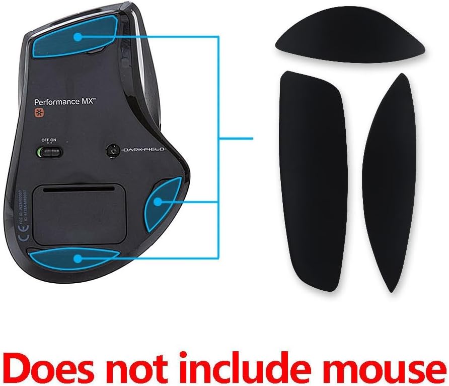 2Sets Mouse Skates Pads Mouse Feet Replacement for Logit G903 Lightspeed Gaming Mouse 910-005083
