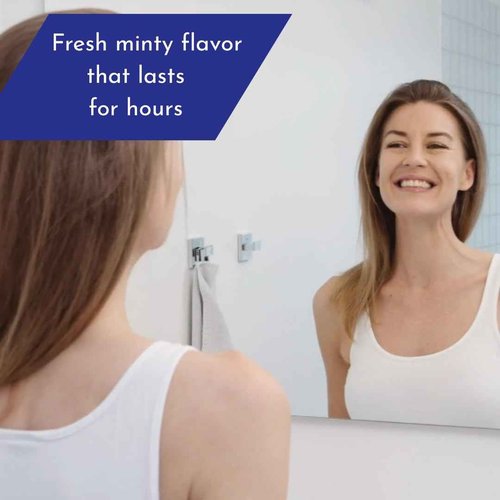 Tooth & Gums Tonic Herbal Oral Rinse with Essential Oils | Alcohol-Free, Fluoride-Free Mouthwash | Plant-Based Oral Care | Soothe Gums & Freshen Breath Naturally | by Dental Herb Company | (2) 18 oz.