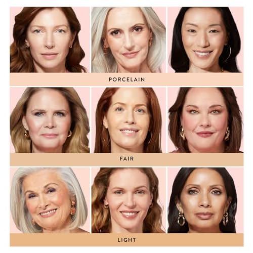 LAURA GELLER NEW YORK Baked Balance-N-Glow Illuminating Foundation - Light - Buildable Sheer to Light Coverage - Satin Finish