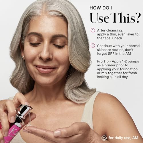 Kate Somerville Wrinkle Warrior¢ç 2-in-1 Plumping Moisturizer + Serum ? Hydrating Formula with Hyaluronic Acid, Smooths Fine Lines, Firms Skin & Boosts Radiance, 1.7 Fl Oz