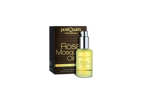 POSTQUAM Professional Rosehip Oil 30ml - Contibutes to Minimize Wrinkles - Moisturizes, Nourishes and Softens the Skin