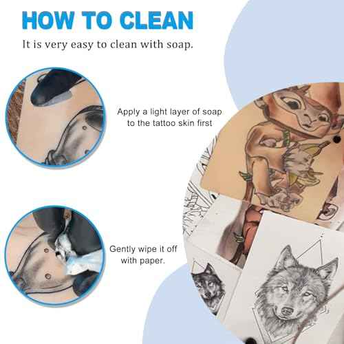 305Pcs 3MM Tattoo Skin and Ink Caps Kit - Emalla 2Pcs Fake Skin Practice and 3Pcs Black Tattoo Ink Cups Holder with 300Pcs Tattoo Ink Caps 100 Small 100 Medium 100 Large Tattoo Supplies for Beginners