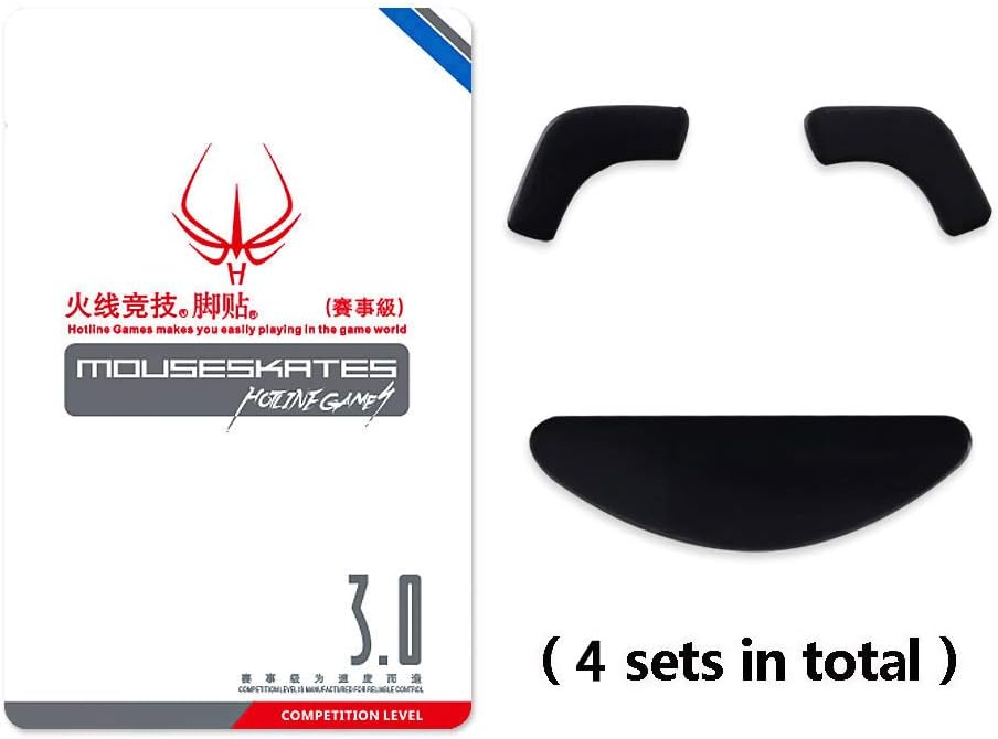 2 Sets Mouse Skates & Mouse Feet & Mice Feet & mouseskates for Razer Lancehead Tournament Edition TE Ambidextrous Gaming Mouse