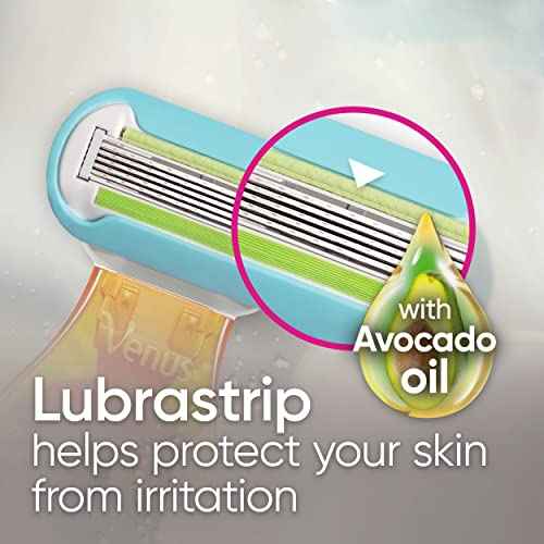 Gillette Venus Extra Smooth Travel Razor Kit for Women, Mini Handle + Refill + Case