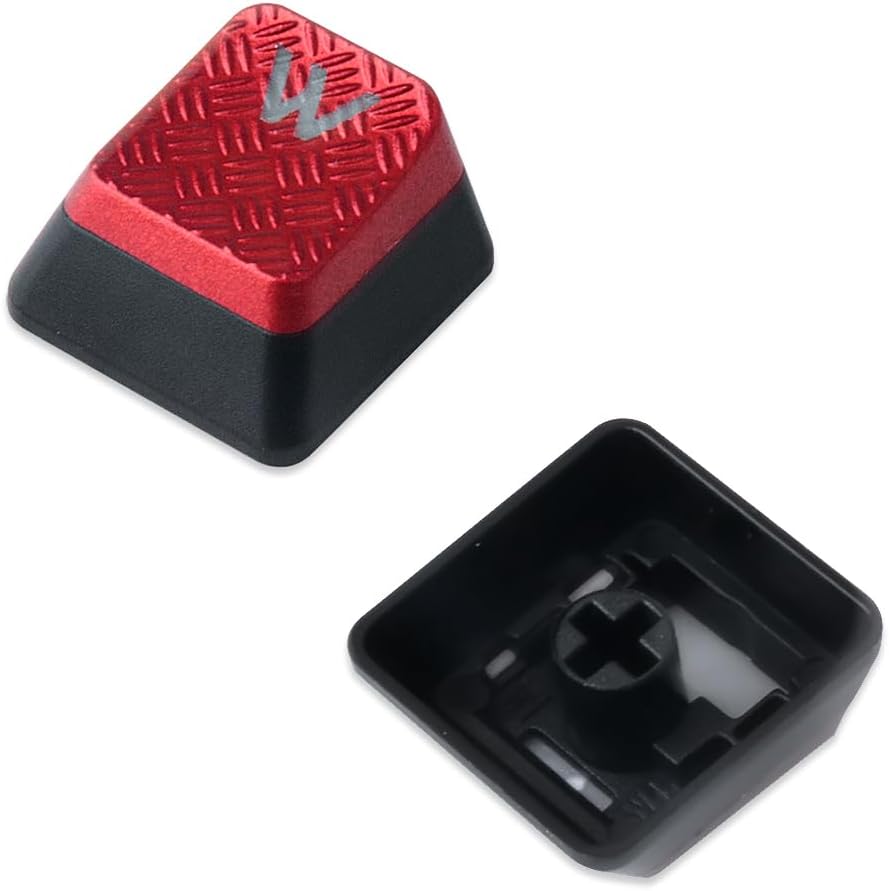 10Keys Corsair FPS Red Backlit Keycaps Replacement for Cherry Key Switches Gaming Keyboards(QWERDF+WASD)