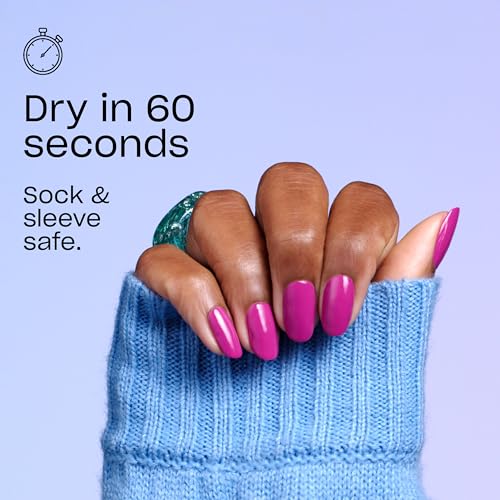 OPI RapiDry Quick Dry Nail Polish Colors | Opaque, Cr?me, Shimmer Shades with Clear Protective Base & Shine-Boosting Top Coat | Vegan, Smudge Proof, and Fast Drying in 60 Seconds