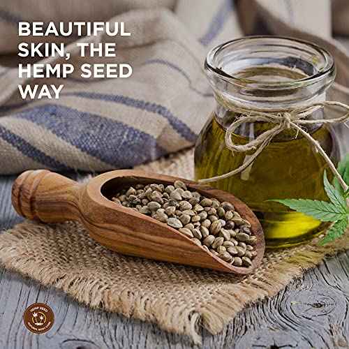 Hemp Seed Body Mist - 8 fl oz - Moisturizes, Invigorates & Protects Skin - With Hemp Seed Oil, Chamomile & Aloe Vera - Vegan, Cruelty Free