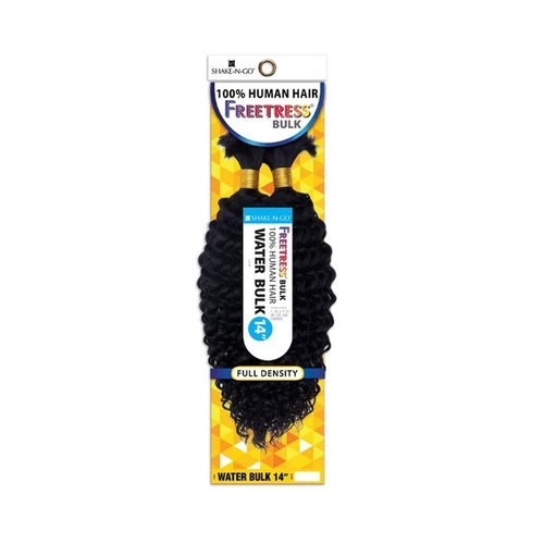 Shake-N-Go Freetress Human Hair Braids - Water Bulk 14" - (Color:27)