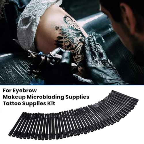 300PCS Pigment Mixing Sticks, Tattoo Ink Mixer Sticks Ink Mixer Agitator Tattoos Pigment Supplies Color Mix Tool for Tattoo Watercolor Makeup Microblading Supplies