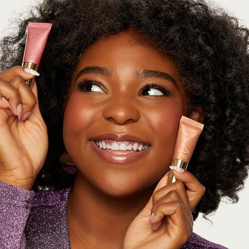 tarte glowing cheeks blush tape & glow tape duo ? Buildable Cream Blush & Illuminating Highlighter with Lightweight Mineral Pigments & Shea Butter for Hydrating Radiant Glow, Vegan & Cruelty Free