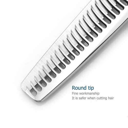 5.5 INCH Hair Cutting Scissors and 5.75 INCH Hair Thinning Shears Barber Hairdressing Scissors 440C Kinsaro