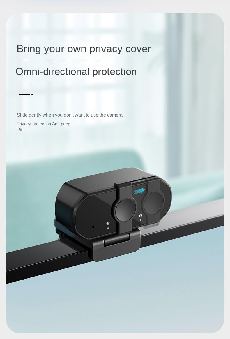 Afkka Webcam for PC with Microphone, Web Cam for PC, HD1080P Streaming, web camera, Zoom ,MAC, Laptop,Plug Play USB Camera for Teams,Youtube,Skype Video Calling,Face Cam for Studying,Conference,Gaming
