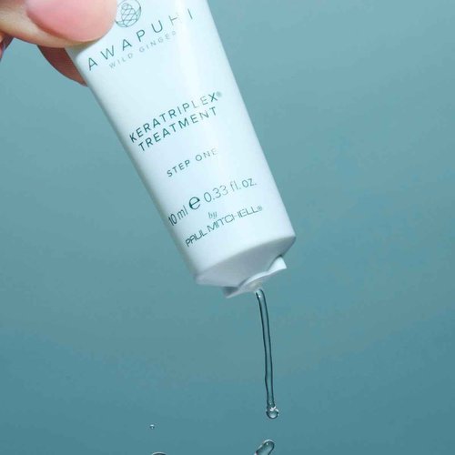 Awapuhi Wild Ginger by Paul Mitchell KeraTriplex Treatment (4-Pack), Ideal For Dry, Damaged + Color-Treated Hair
