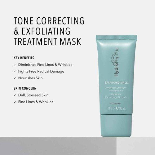 HydroPeptide Balancing Mask with Cranberry Pomegranate, 0.5 Fl Oz