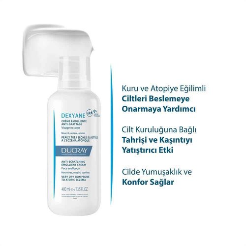Ducray Dexyane Crema Emolliente Anti Grattage 400 ml