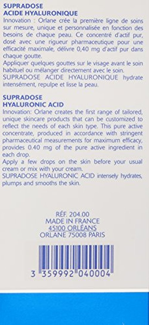 ORLANE PARIS Anagenese Supradose Hyaluronic Acid - HA Facial Serum (15ml)