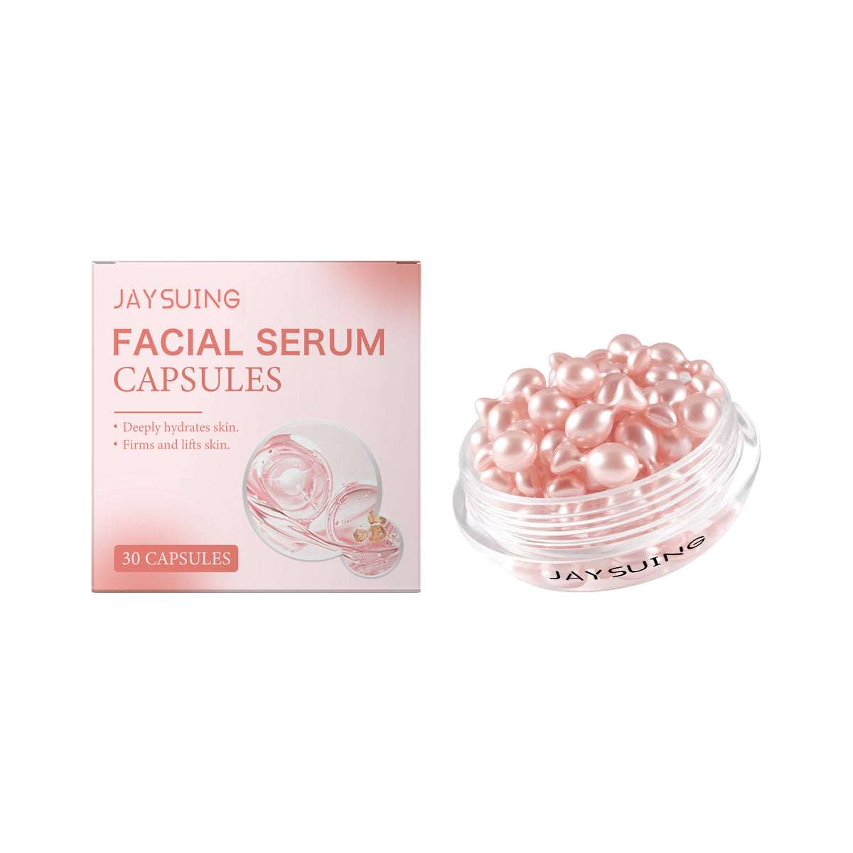 Facial Capsules for Skin Tightening - 30 Count
