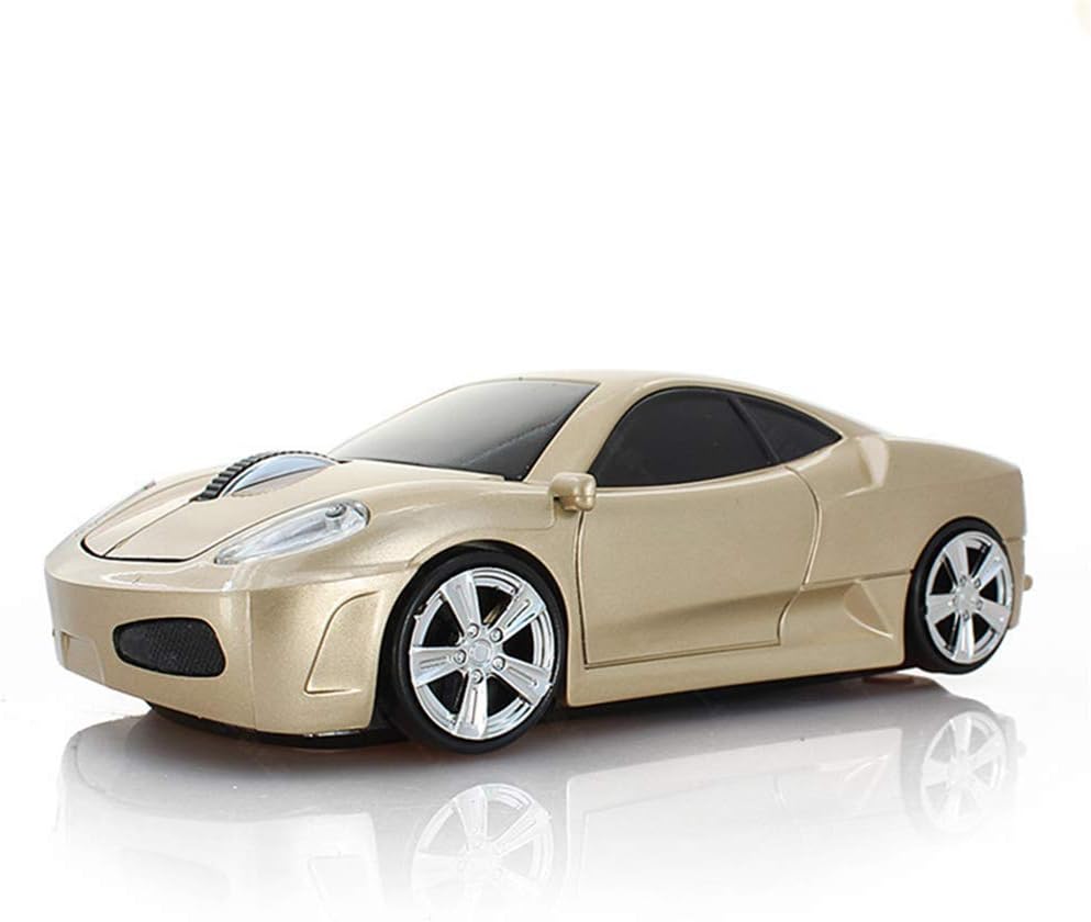 2.4Ghz Wireless Car Shape Mouse 3D Optical Gaming Mice USB Mini Receiver for PC Laptop Computer