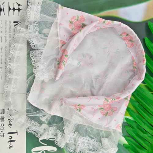 3 Pack Floral Lace Headband for Women, Non-Slip Hair Soft Head Coverings Boho Triangle Bandana Turban for Hair Styling