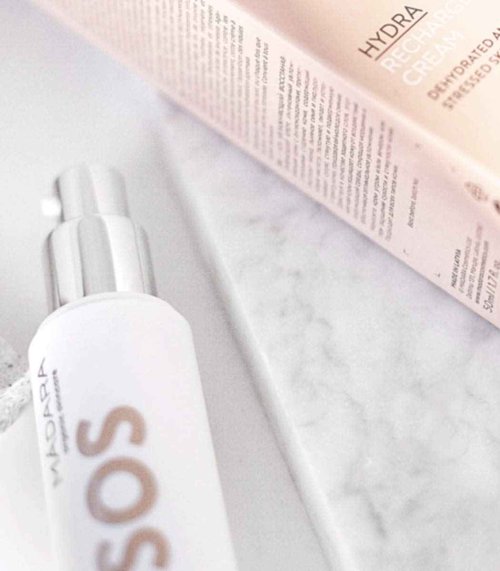 MÁDARA Organic Skincare | SOS Hydra Recharge Cream – 50ml, Intensely hydrating moisturiser with hyaluronic acid and linseed, Dermatologically proven face cream for dry skin, Organic certified