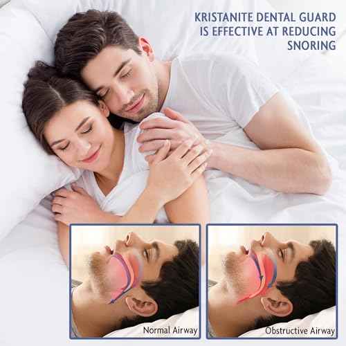 Anti Teeth-Grinding Dental Guard-Ready to use-No Boiling or Molding, Slim, Sleek and Comfortable Works for Upper and Lower Jaw, relieves pain and corrects TMJ and Bruxism