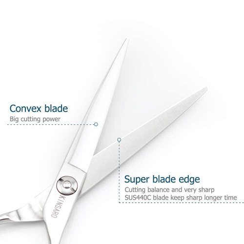 6 INCH hair cutting scissors and hair thinning scissors set professional hair scissors 440C Kinsaro