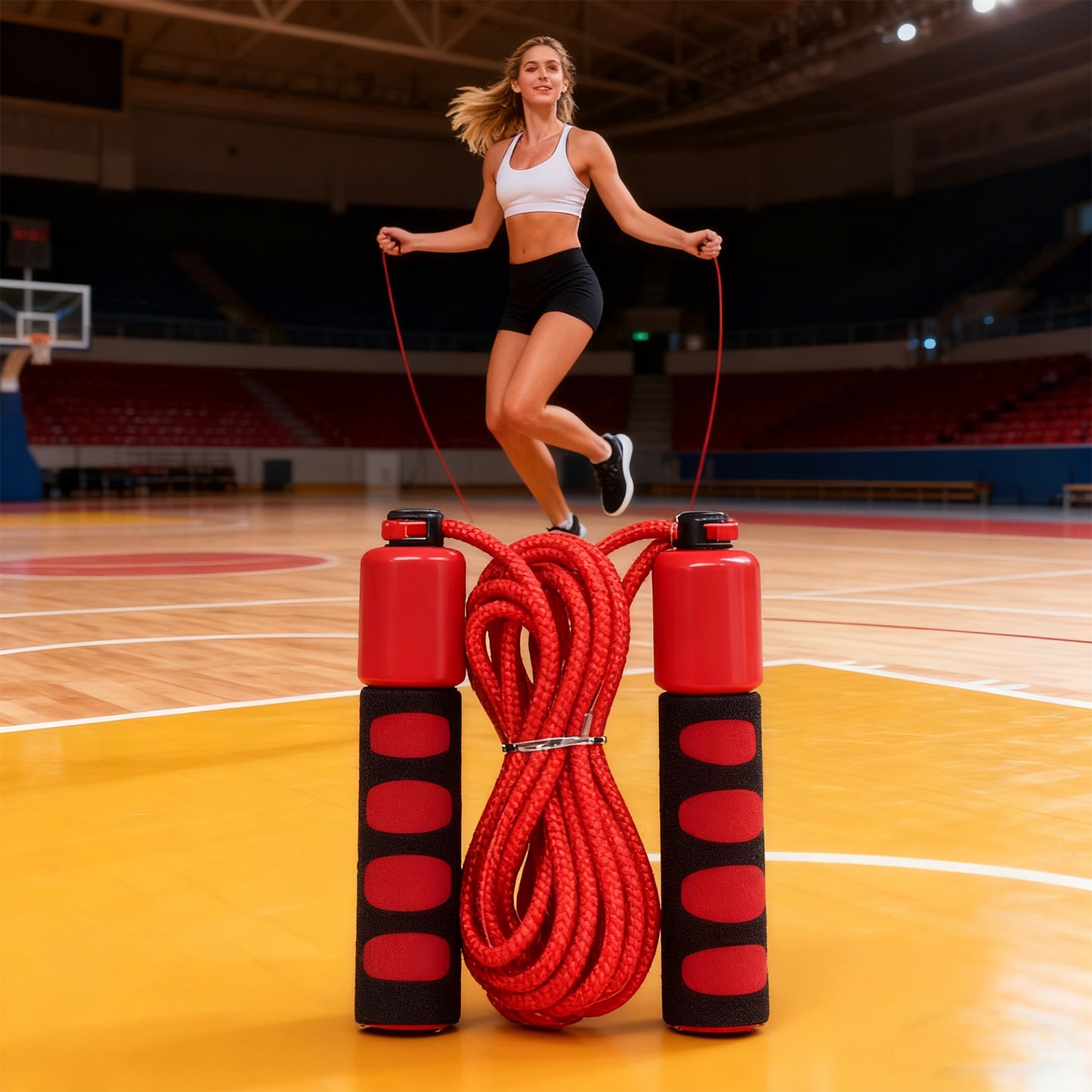 Rope with Counter for Fitness Training - Multiple Colors