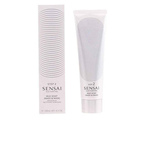 Kanebo Sensai Silky Purifying Mud Soap, Wash and Mask, 4.3 Ounce