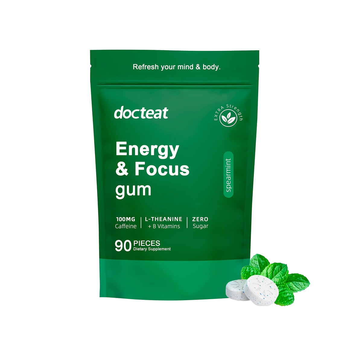 Mint Tablet Sugar - 90 Pieces
