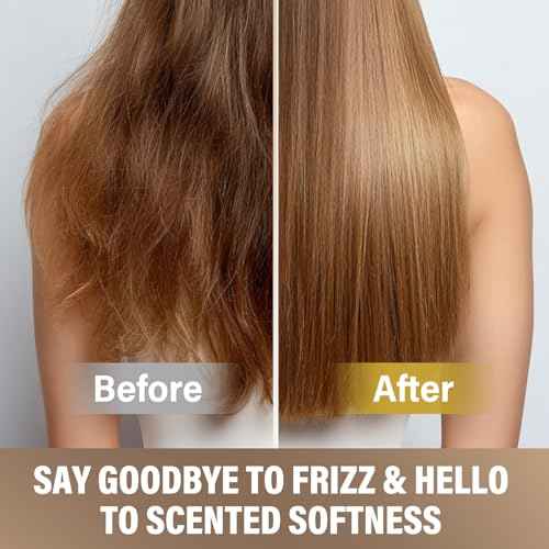 Hair Perfume, Natural Pheromones Perfume for Women with Long-Lasting Fragrance, Leave-In Conditioning Spray for Dry & Frizzy Hair