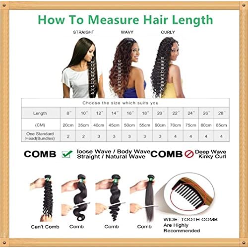 Ombre Bundles With Closure Body Wave Human Hair Brazilian Human Hair 3 Bundles With Closure Weave Hair Human Bundles (12 14 16 + 10 inch, T1B/4/30)