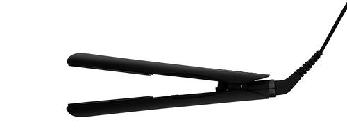 Kristin Ess Flat Iron Straightener + Style Assist Heat Protectant Spray Set - 3/4 Inch Ceramic Mini Straightener for Short Hair - Travel Case - Auto Shut Off