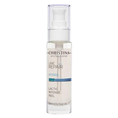 Christina Line Repair Hydra Intense Facial Peeling with Lactic Acid AHA | Enhanced Cell Renewal with Witch Hazel | Rejuvenation and Moisturization for Dry, Normal, Oily Skin 75ml
