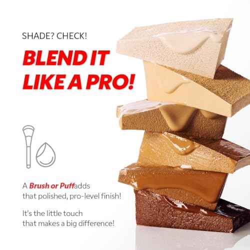 TIRTIR Mask Fit Red Foundation¤ÓLong Lasting Flawless Coverage, Energy Essence, Lightweight, Hydrating, Pore-Blurring, Breathable Satin Finish, Makeup, Radiant Skin, #22N Shell Beige, 1.01 Fl Oz