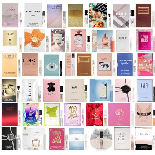 Perfume High End Designer Fragrance Sampler Set for Women - (Pack of 5 Sample Vials)