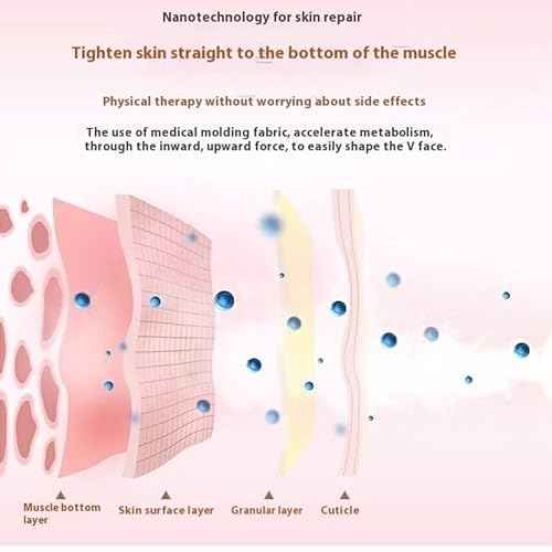 Facial Slimming Strap,Facial Slimming Mask Chin Strap Three Dimensional V Shaped Face Slimming Belt Eliminates Sagging Skin And Improves Contour (Full face)