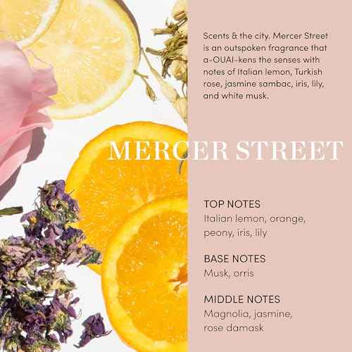 OUAI Medium Hair Shampoo and Conditioner Set - Sulfate-Free Shampoo and Conditioner for Women & Men - Made with Keratin, Shea Butter & Avocado Oil - Free of Parabens & Phthalates (10 Fl Oz)