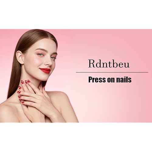 24Pcs Christmas Press on Nails French Tip Medium Almond Fake Nails Cat Eye Xmas False Nails with Snowflake Pearl Design Winter Acrylic Nails Full Cover Reusable Christmas Glue on Nail for DIY Nail Art