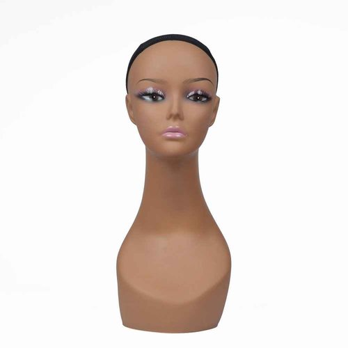 J&F CO.4 pcs Mannequin Head Model Heads Wig Display Head for Wigs Sunglasses Earrings