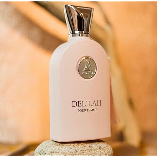 Lattafa Maison Alhambra Delilah Pour Femme Eau de Parfum Spray for Women, 3.4 Ounce / 100 ml