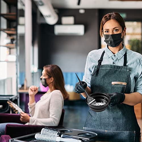 10 Pc Hair Bleach Kit - Hair Coloring Products With Dye Brush, Color Bowl, Earmuffs, Clip for Salon Bleaching & Highlighting