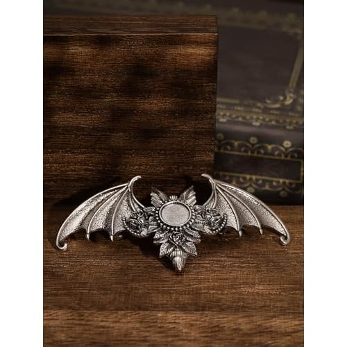 HAQUIL Vintage Gothic Bat Sun Hairpin, Punk Rock Hair Clip for Women Hair Accessories
