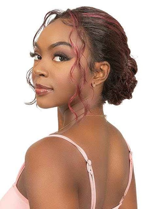 Janet Collection Melt 13x6 HD Human Hair Blend Lace Frontal Wig - Hita