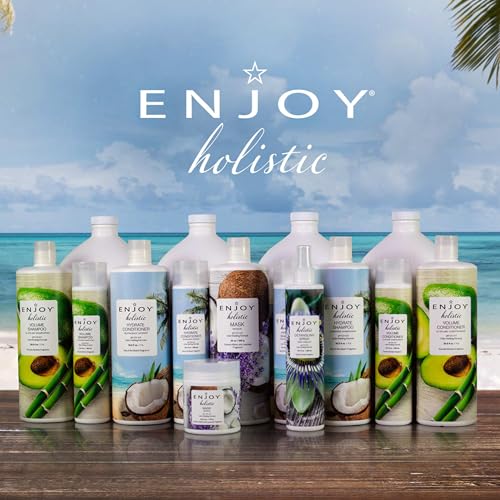 Enjoy Hair Care Holistic D-LUX Conditioner, pH 4.0-5.0, Hair Conditioner For Damaged Hair, Conditioner Curly Hair Products - 33 Fl Oz